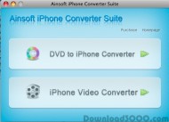 Ainsoft iPhone Converter Suite for Mac screenshot